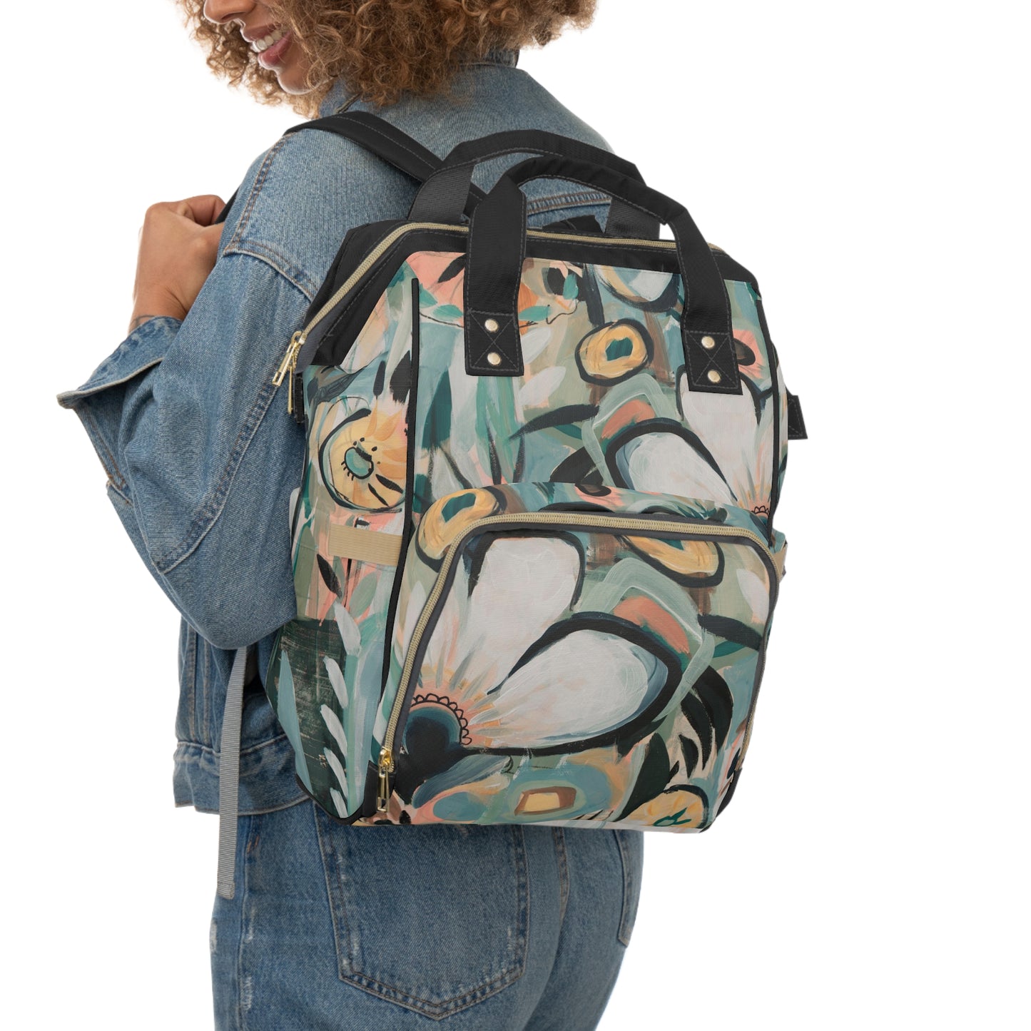 In Lieu of flowers4, Multifunctional Diaper Backpack