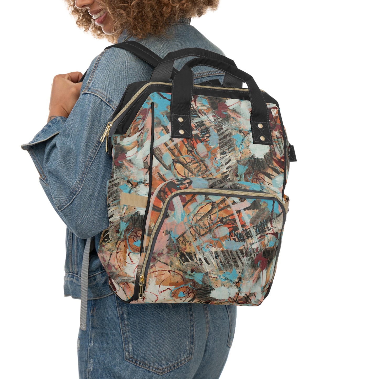 Twisted, Multifunctional Diaper Backpack