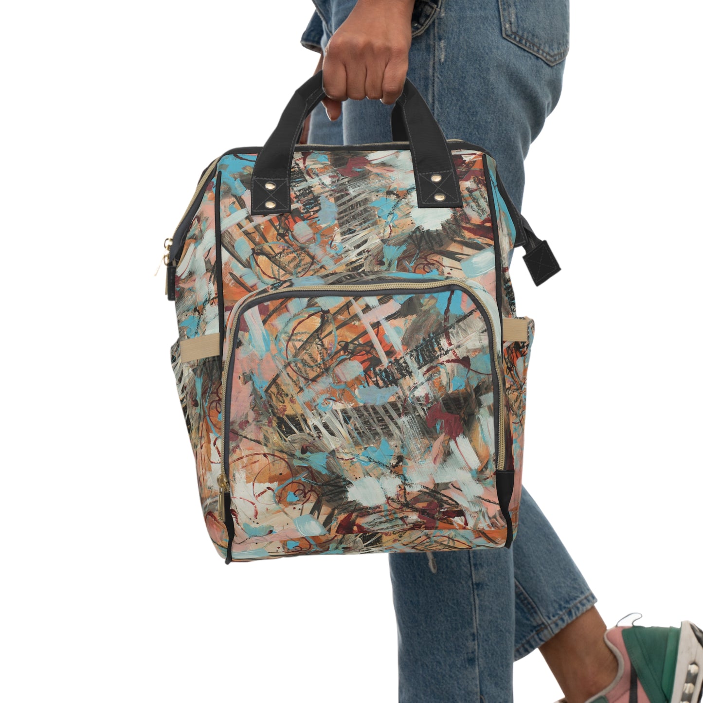 Twisted, Multifunctional Diaper Backpack