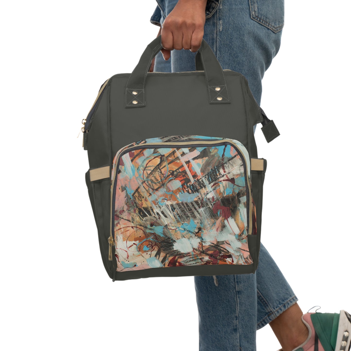 Twisted Simple, Multifunctional Diaper Backpack