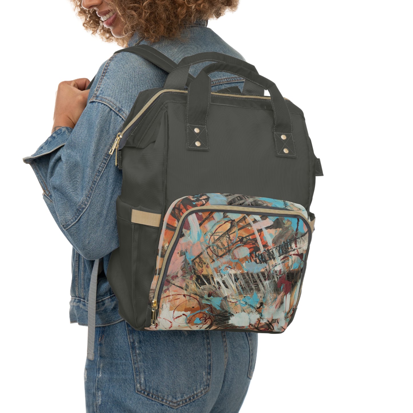 Twisted Simple, Multifunctional Diaper Backpack