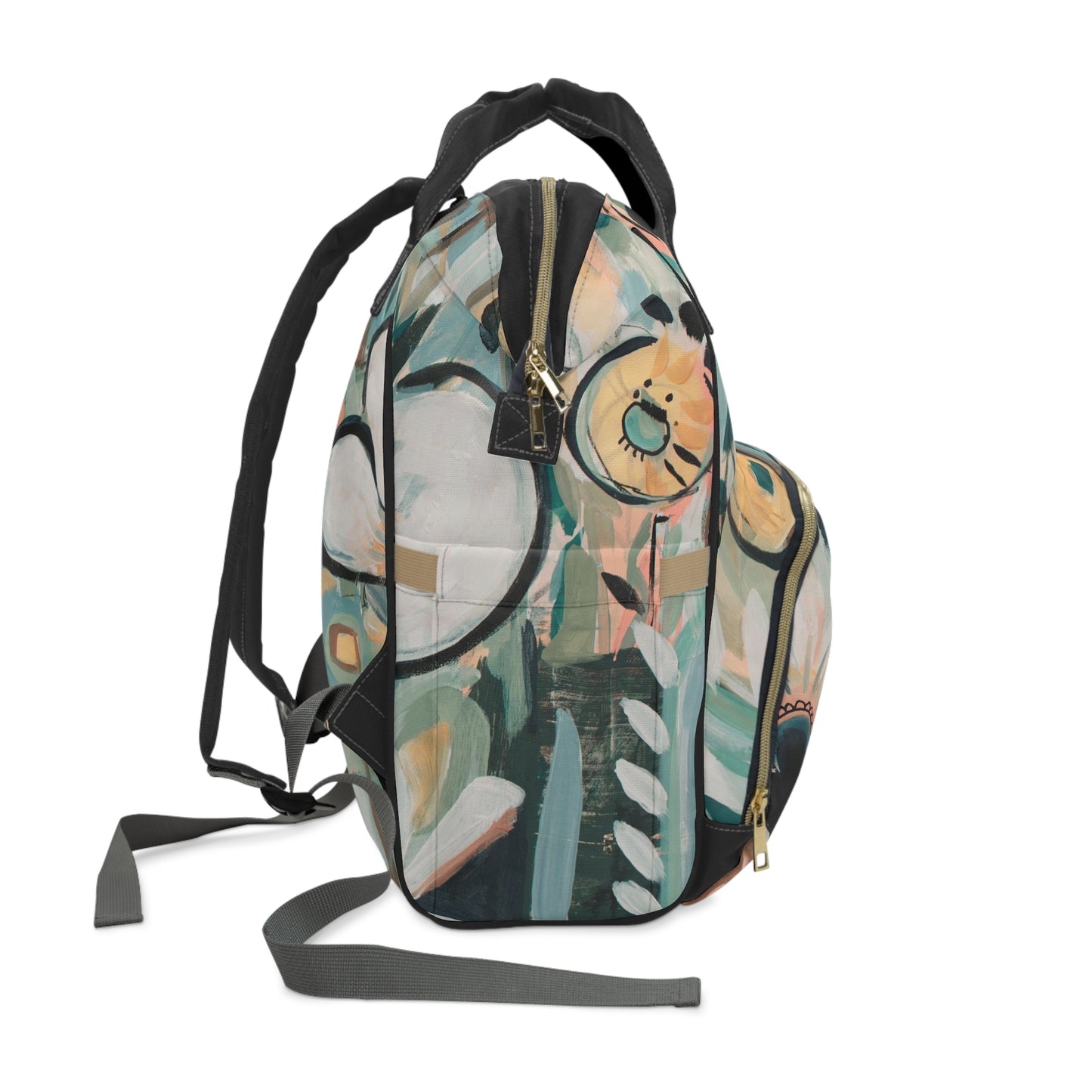 In Lieu of flowers4, Multifunctional Diaper Backpack