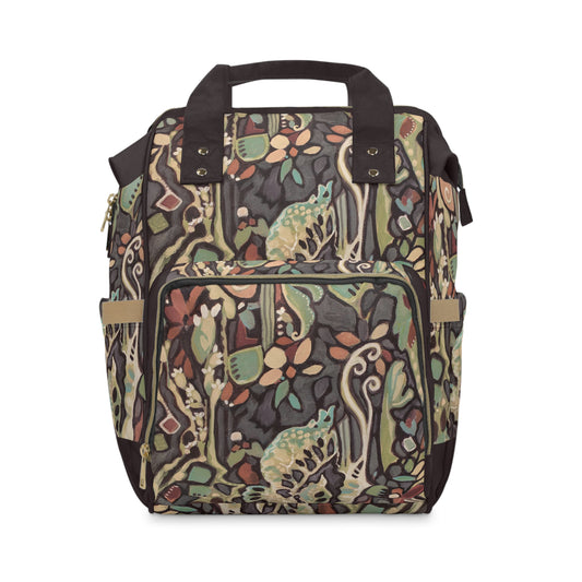 Wild Floret, Multifunctional Diaper Backpack