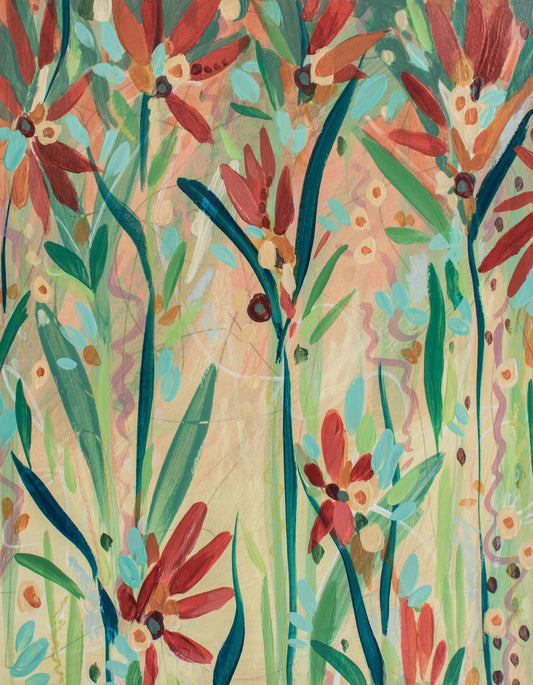 Footsteps in the Distance 2/4 Painting