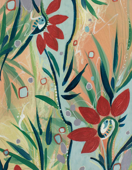 Footsteps in the Distance 3/4 Painting