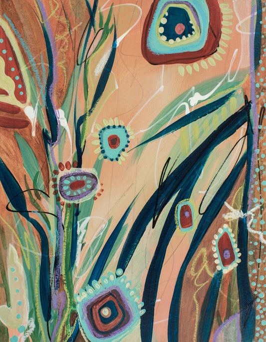 Footsteps in the Distance 4/4 Painting