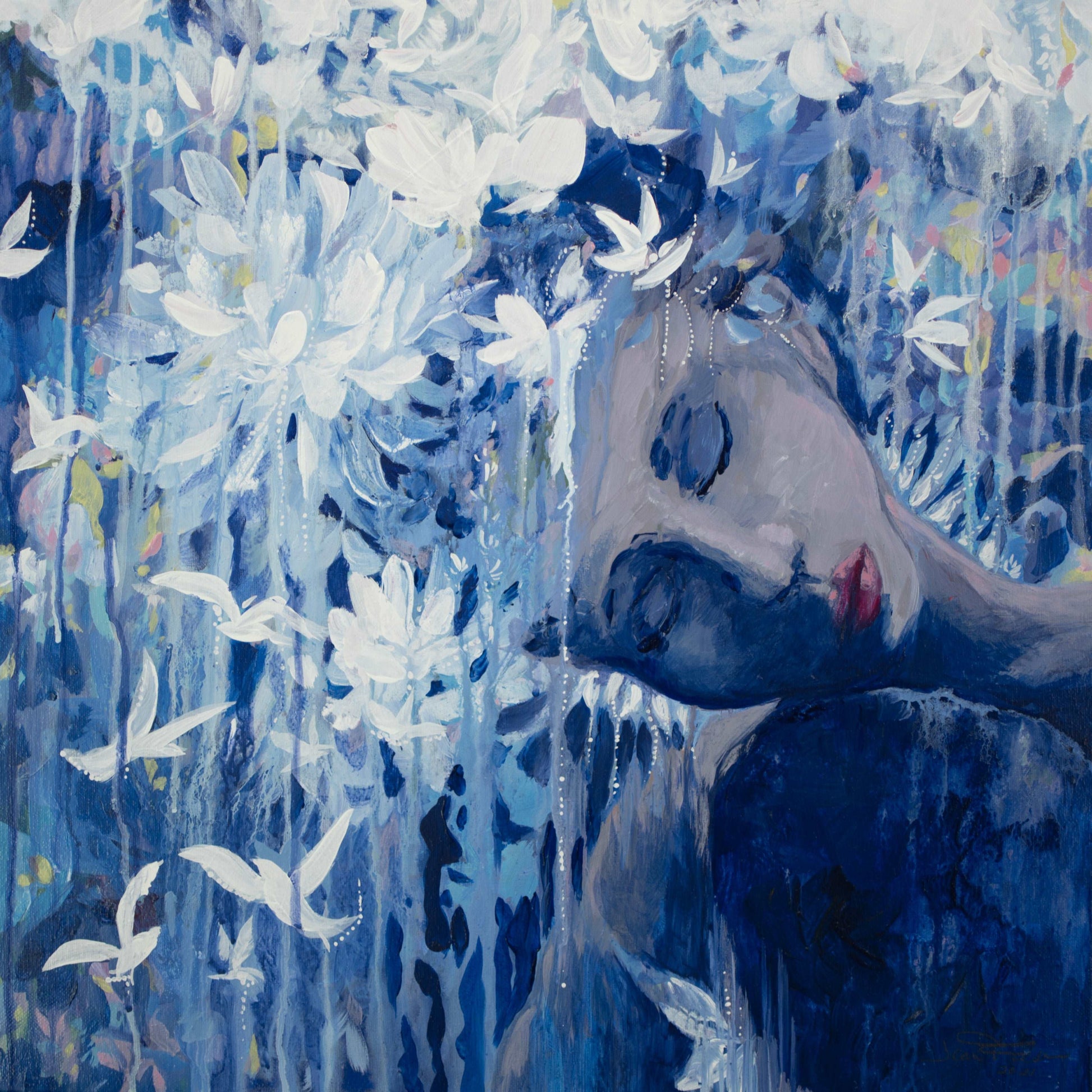 For Mama, Original Canvas Painting