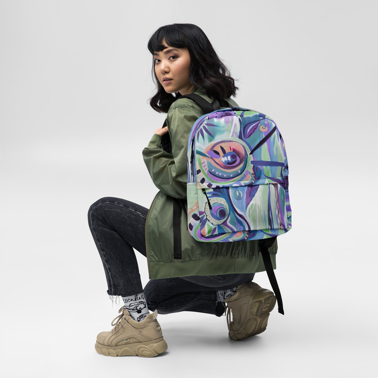 Hip Hop Purple, Backpack