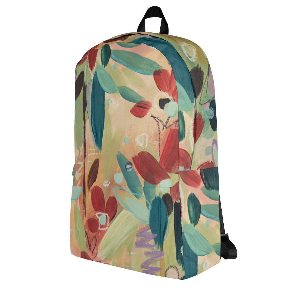 Asking for flowers Backpack