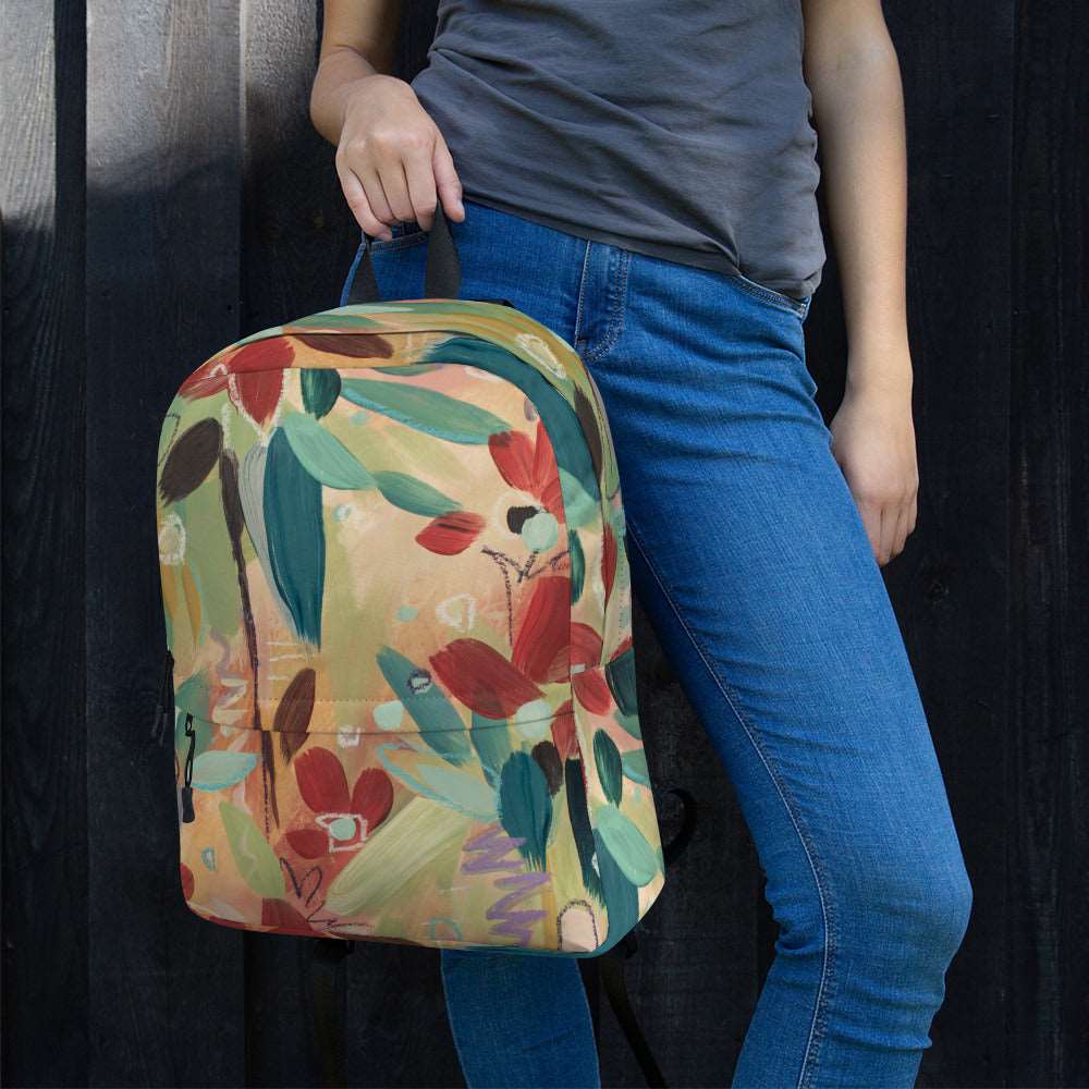 Asking for flowers Backpack