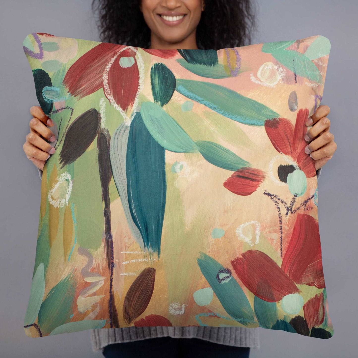 Asking for flowers, Pillow
