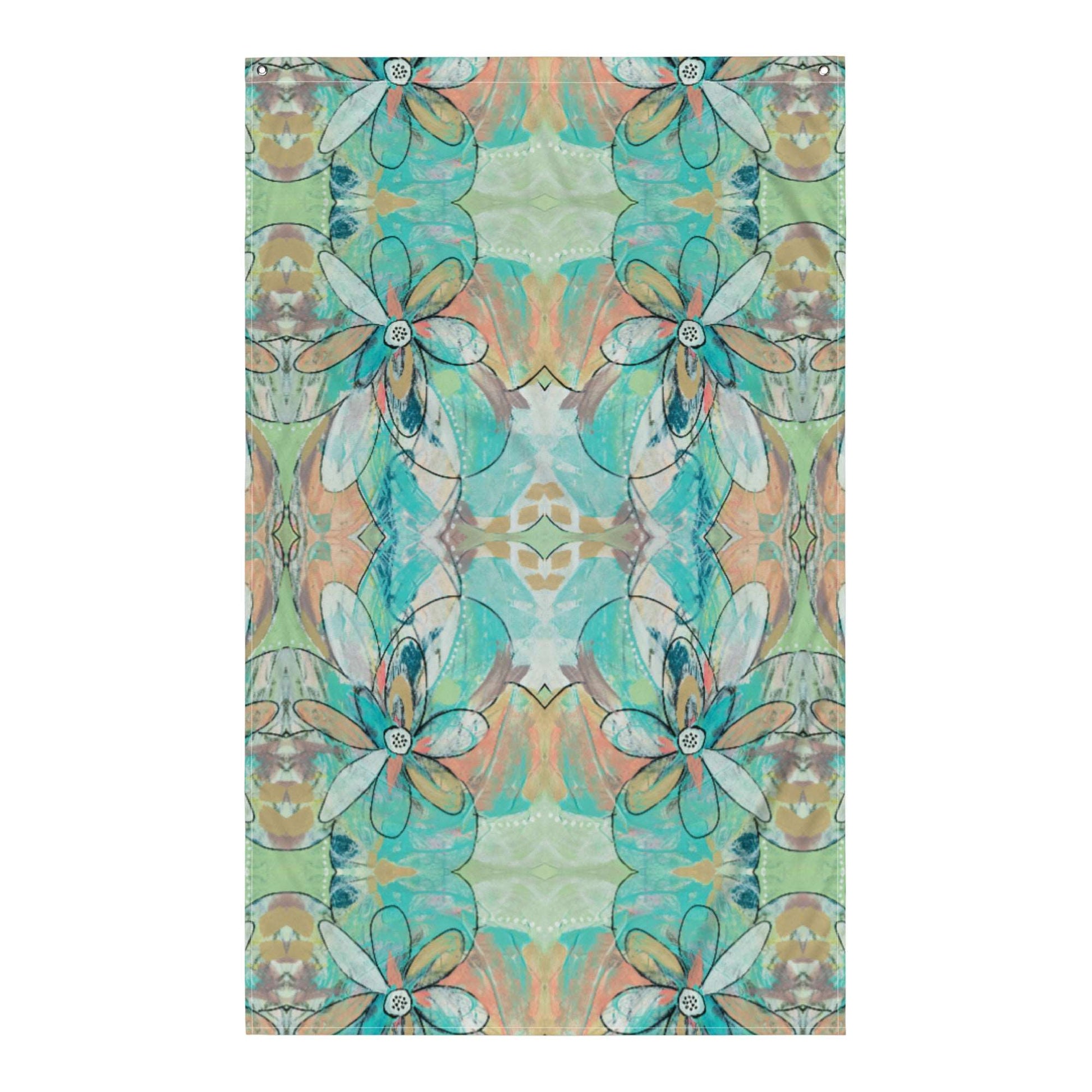 Female of the Species 4 Tapestry Flag