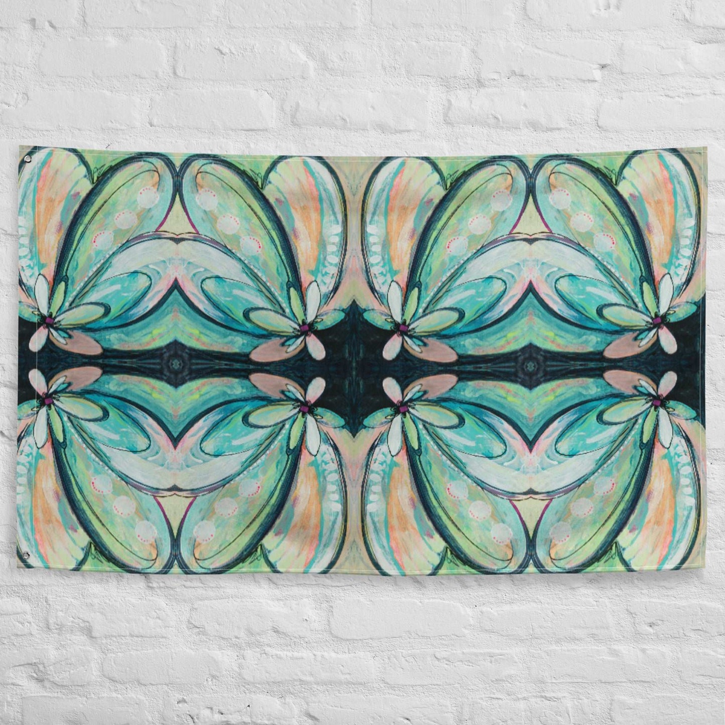 Female of the Species 2 Tapestry Flag