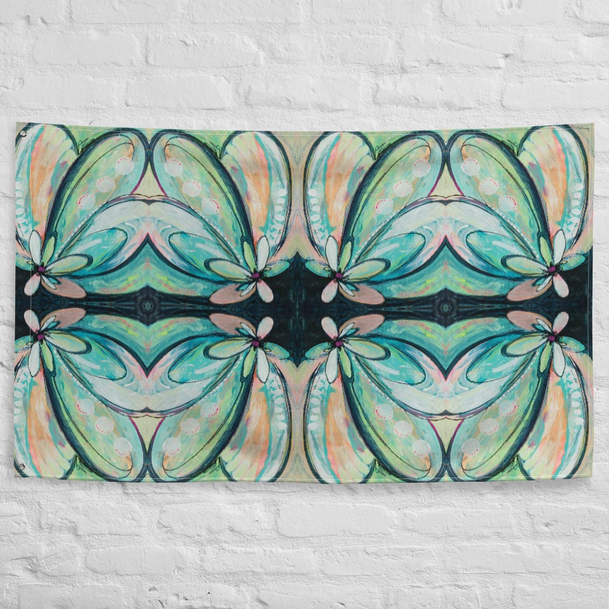 Female of the Species 2 Tapestry Flag