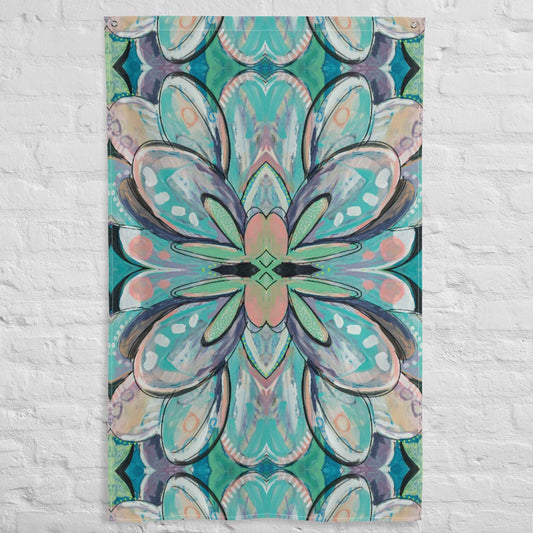 Female of the Species 1 Tapestry Flag