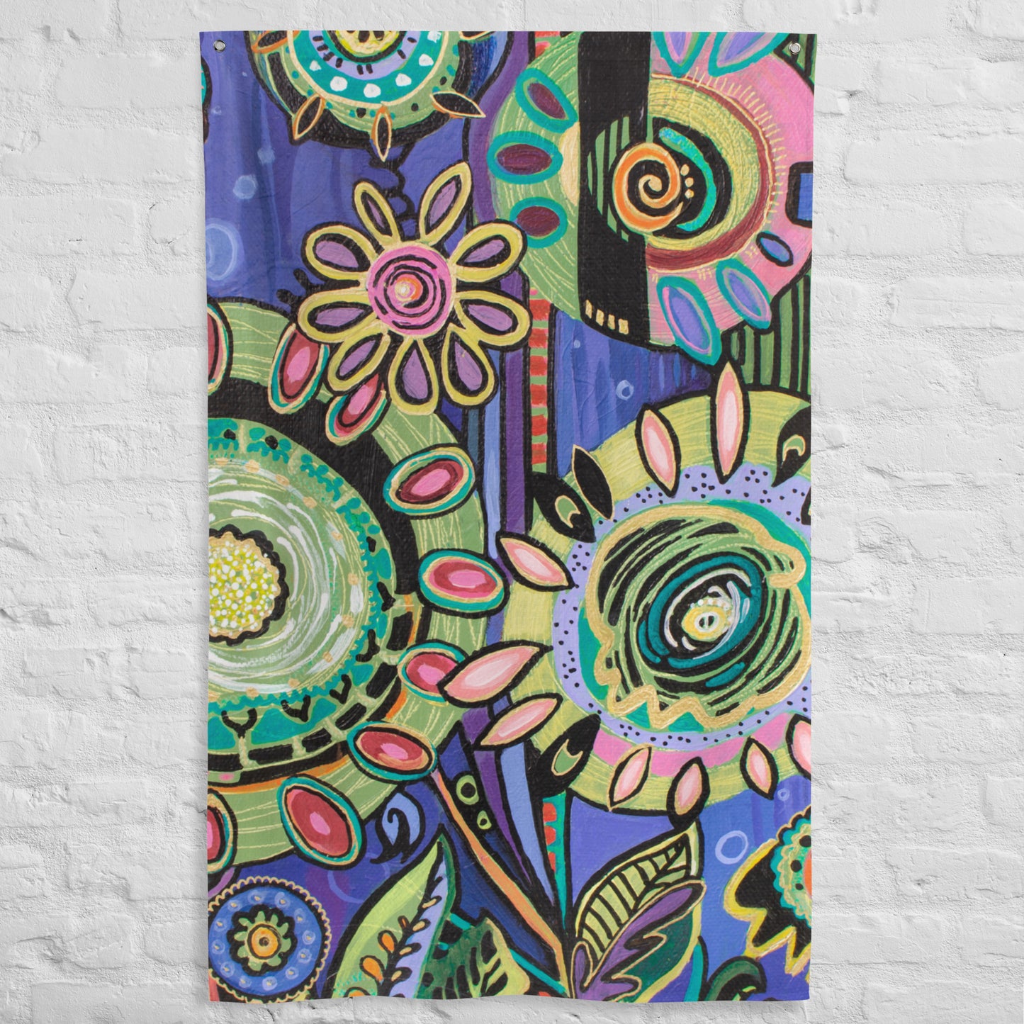 Soul Journey Tapestry Flag