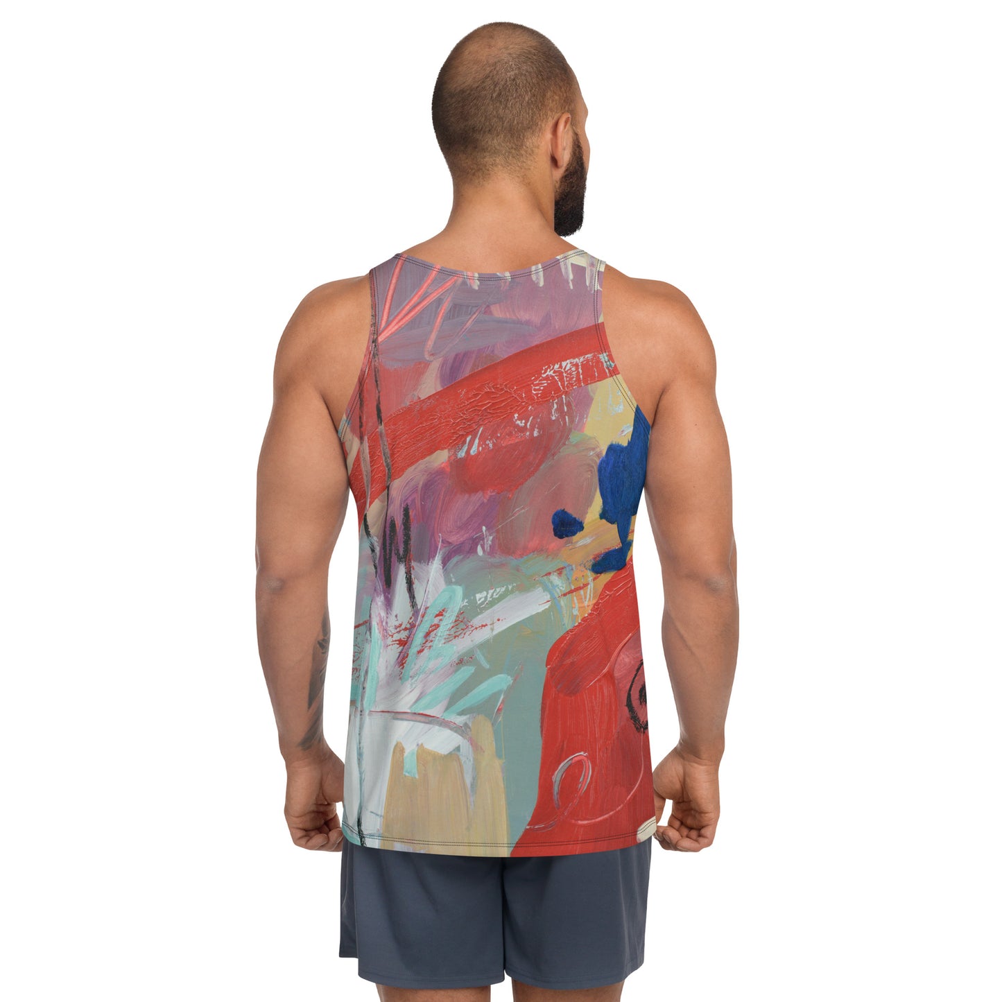 Red Dog Unisex Tank Top