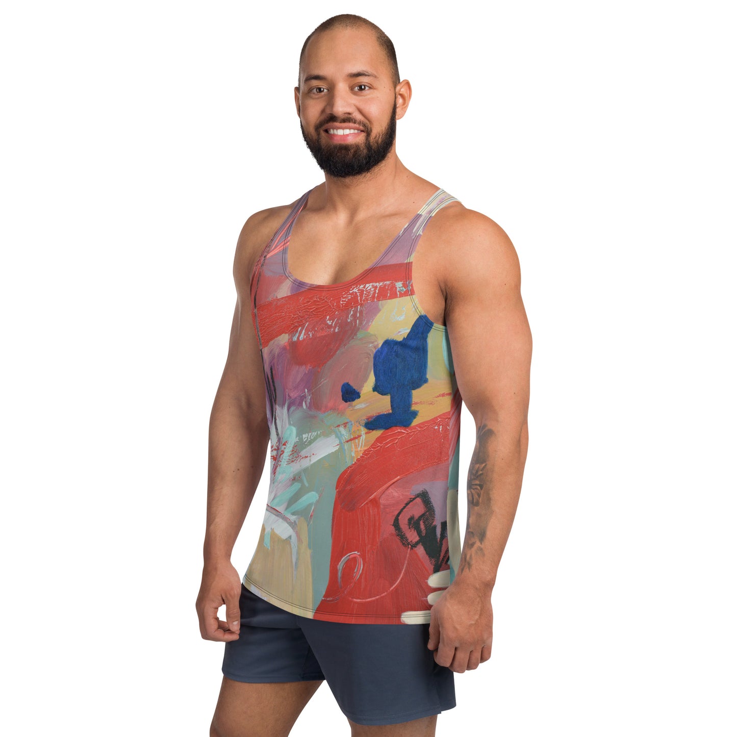 Red Dog Unisex Tank Top
