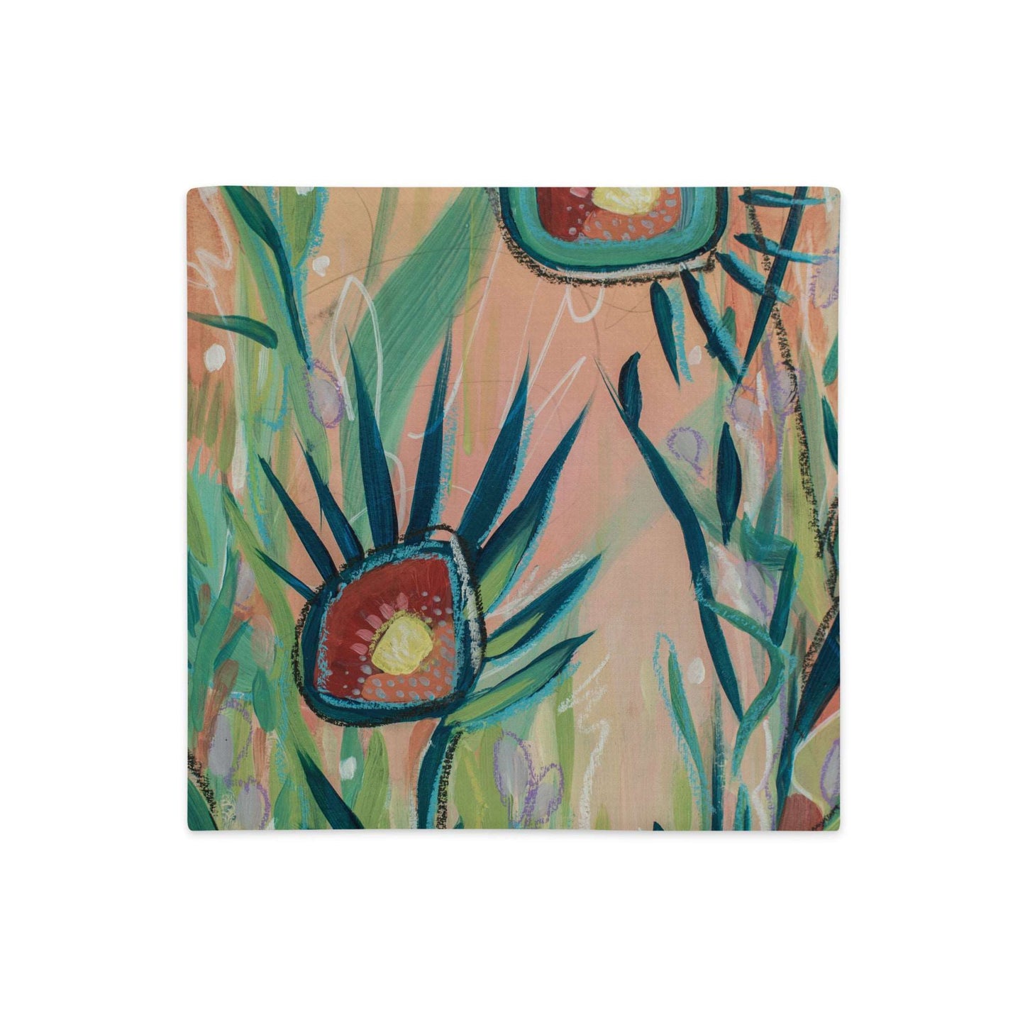 Footsteps in the Distance 1-3, Premium Pillow Case