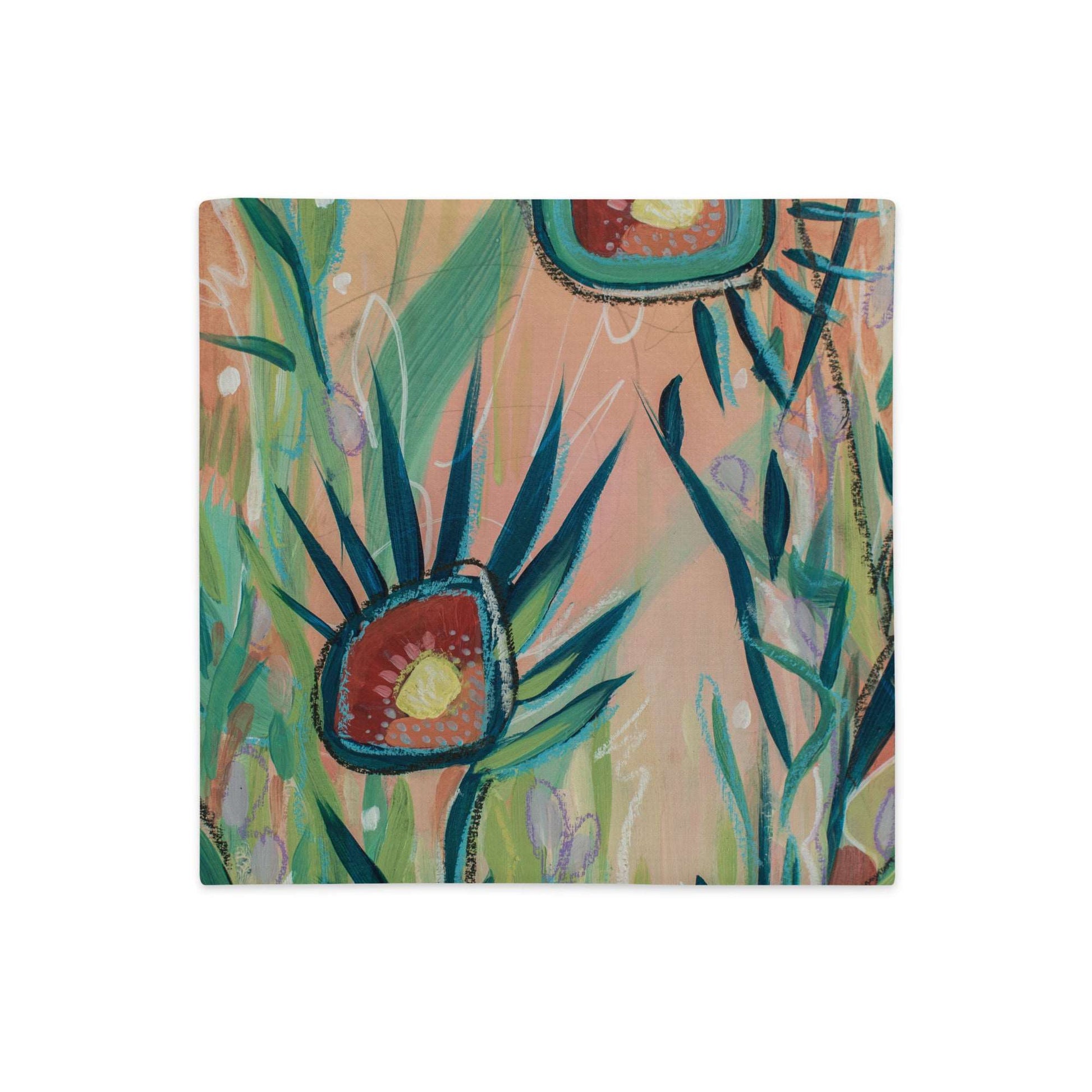 Footsteps in the Distance 1-3, Premium Pillow Case