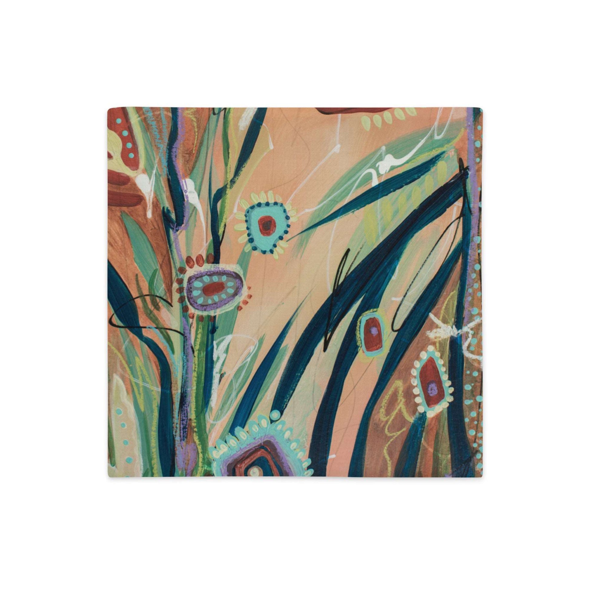 Footsteps in the Distance 4, Premium Pillow Case