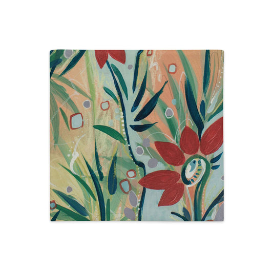 Footsteps in the Distance 1-3, Premium Pillow Case