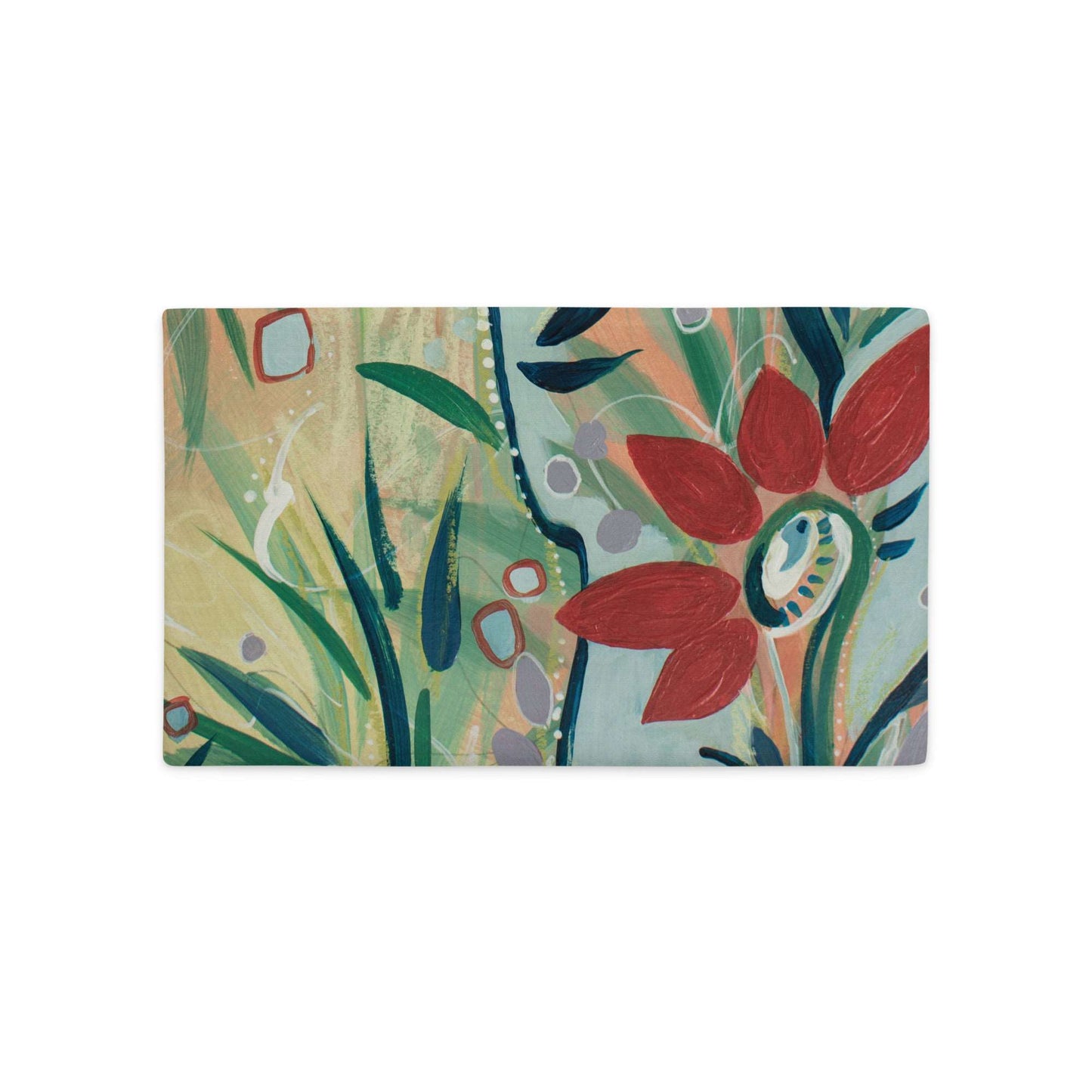 Footsteps in the Distance 1-3, Premium Pillow Case