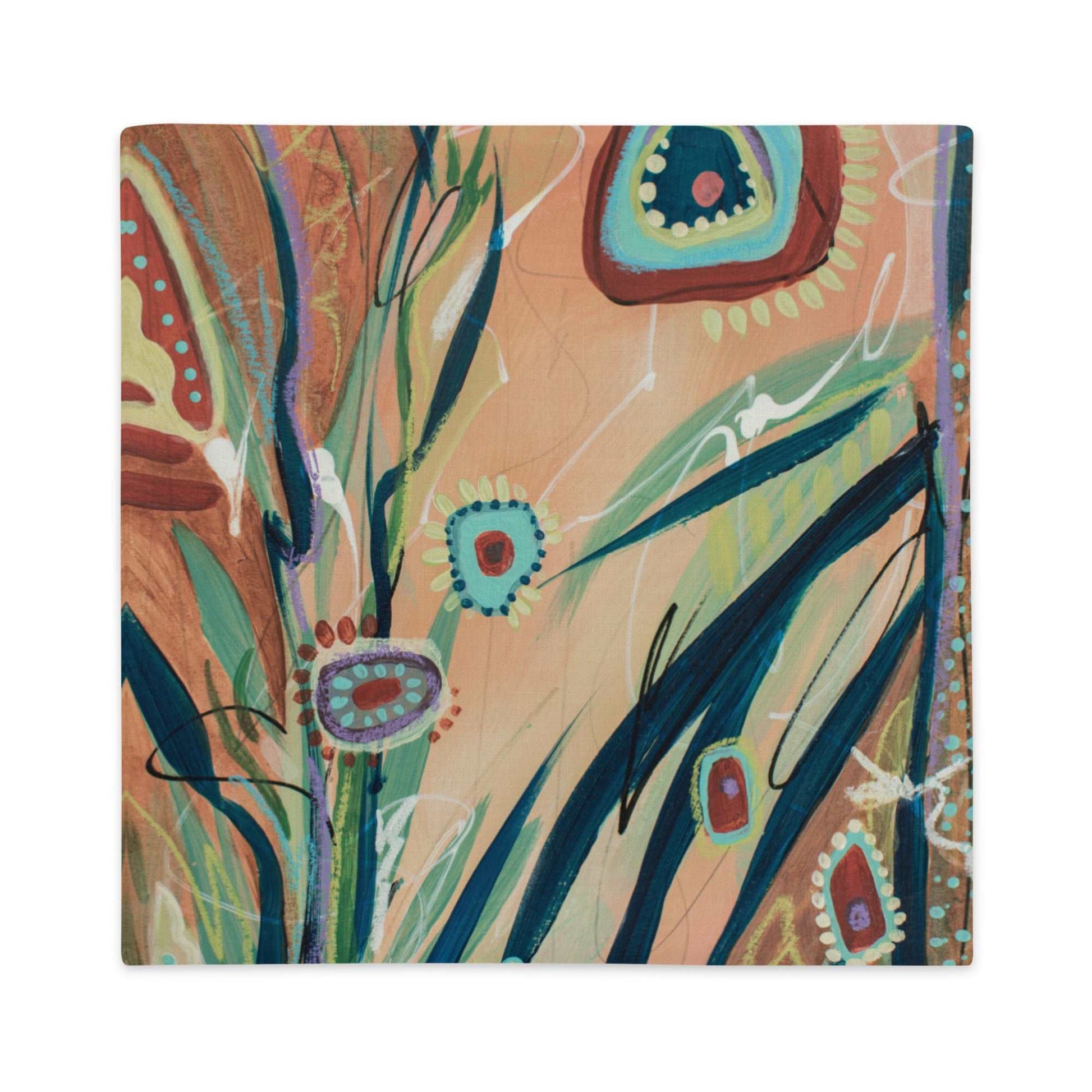 Footsteps in the Distance 4, Premium Pillow Case