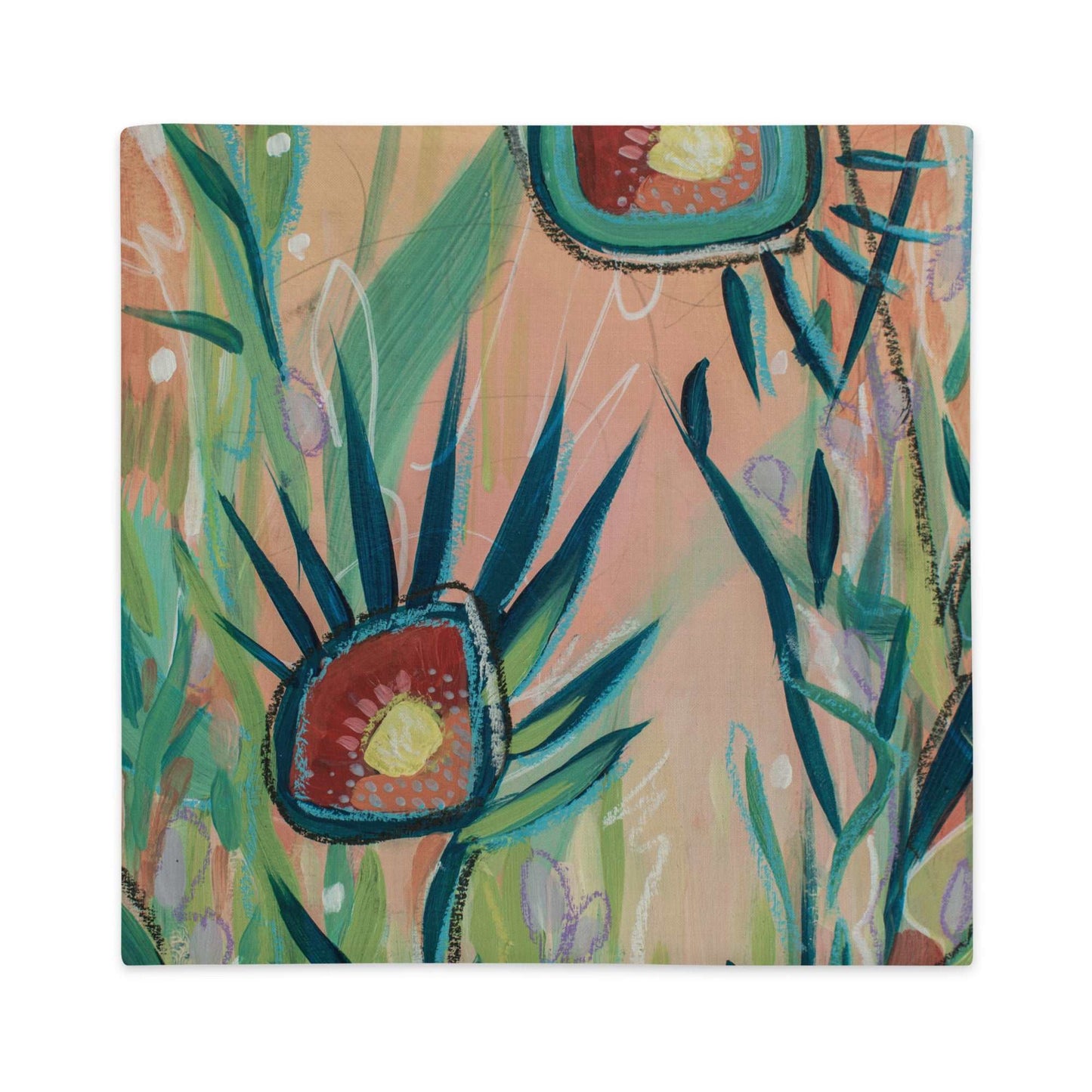 Footsteps in the Distance 1-3, Premium Pillow Case