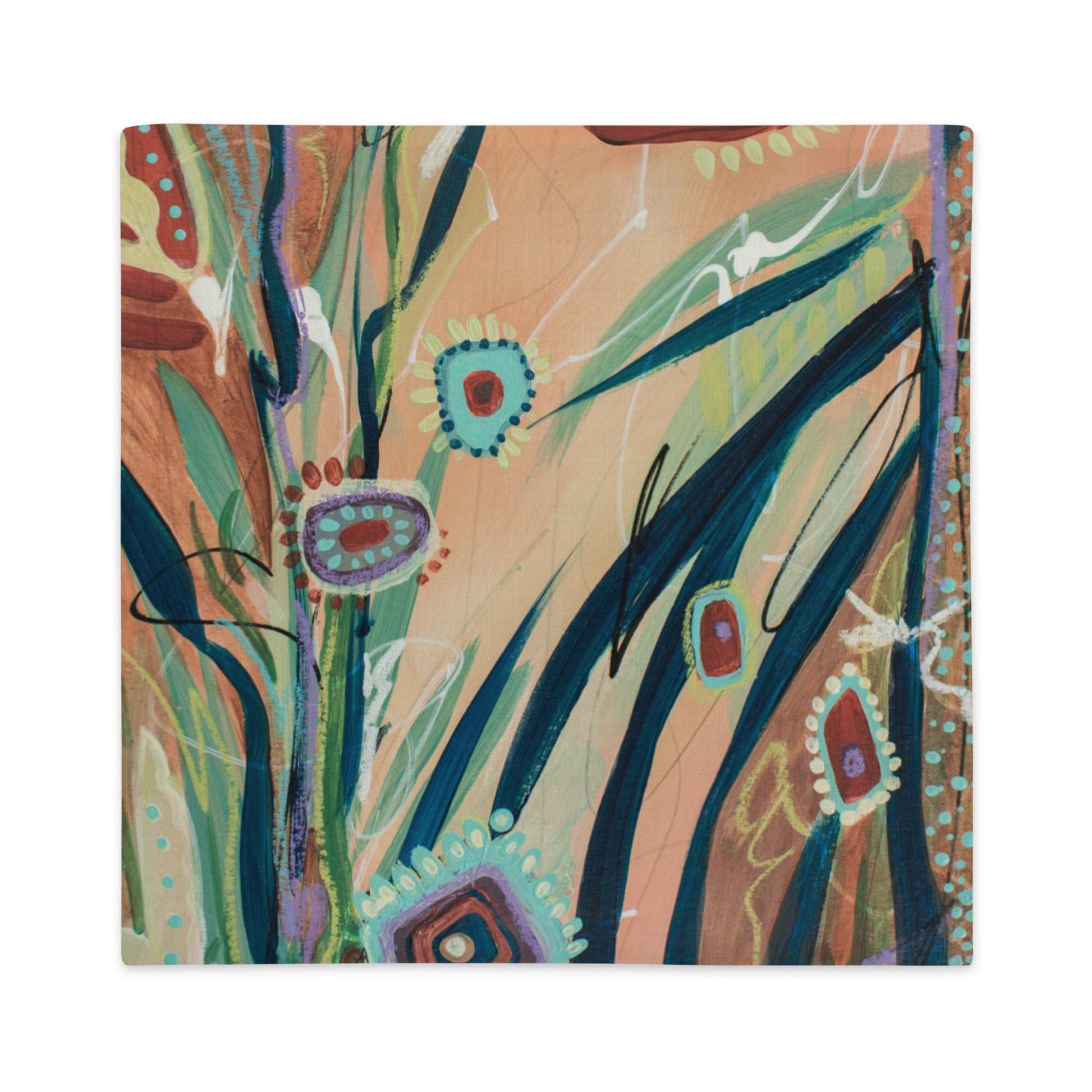 Footsteps in the Distance 4, Premium Pillow Case