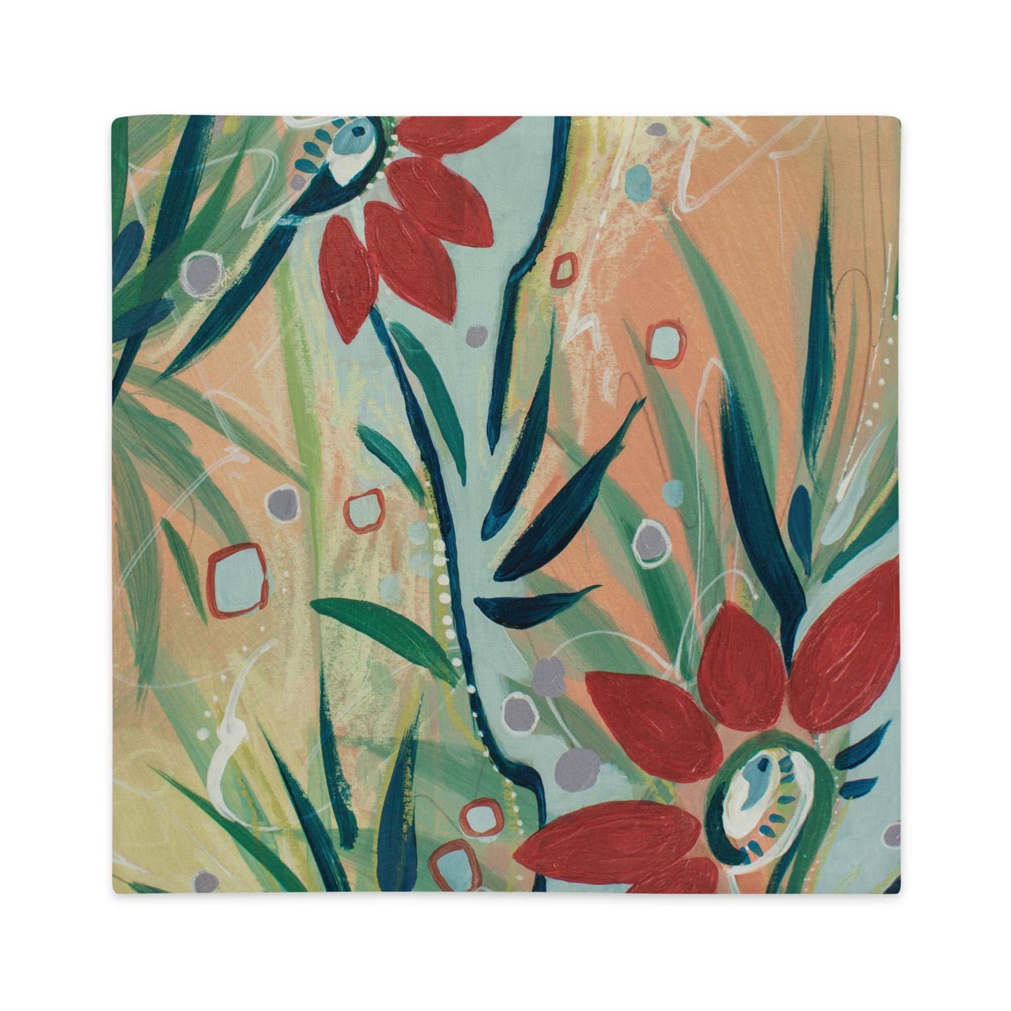 Footsteps in the Distance 1-3, Premium Pillow Case