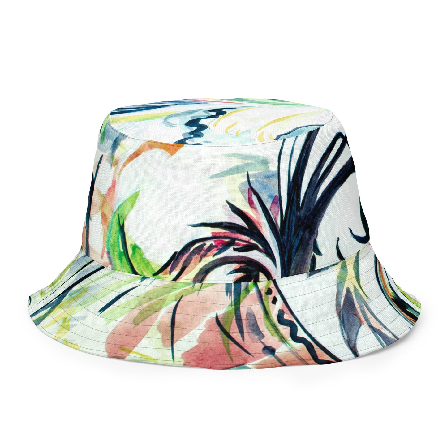Let's Roll / Word of Mouth Reversible bucket hat