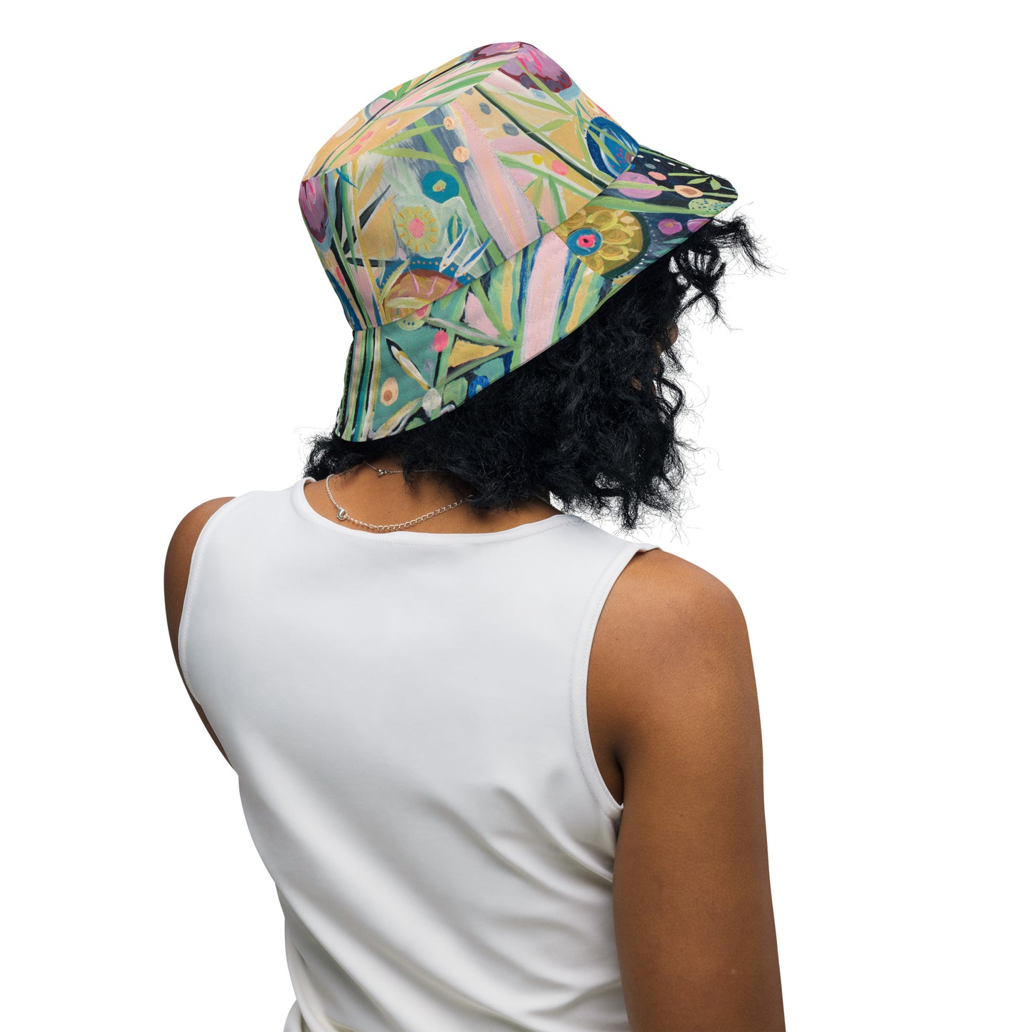 Soul Journey / Efflorescence Reversible bucket hat