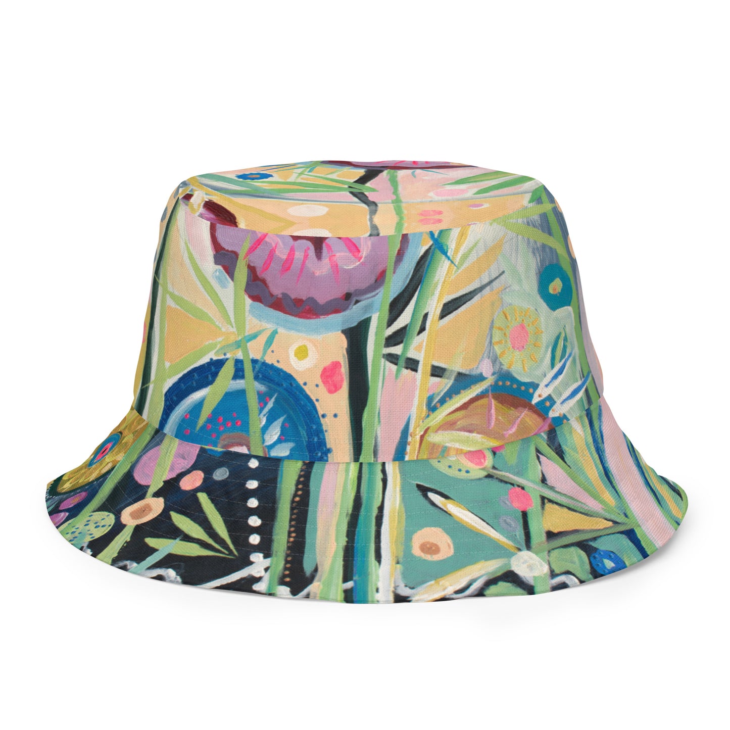 Soul Journey / Efflorescence Reversible bucket hat