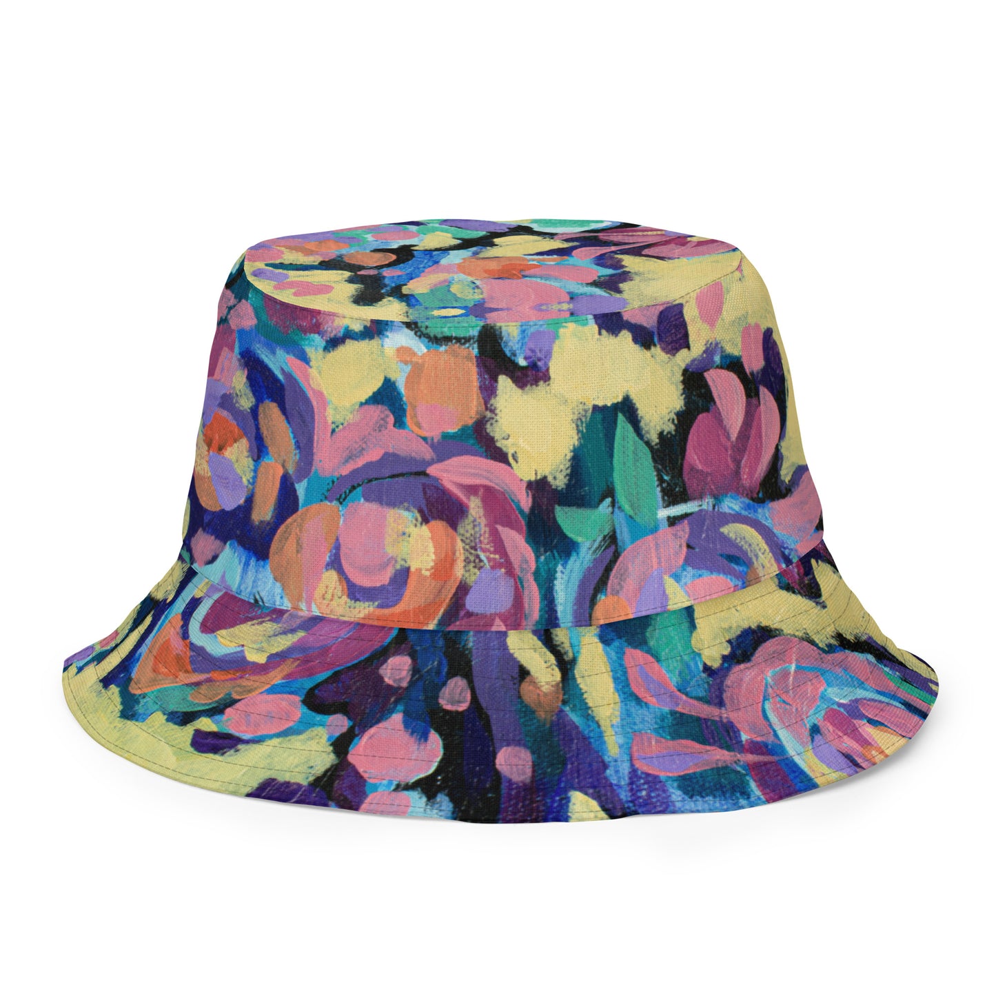 Sun Garden / Cluster of Spring Reversible bucket hat