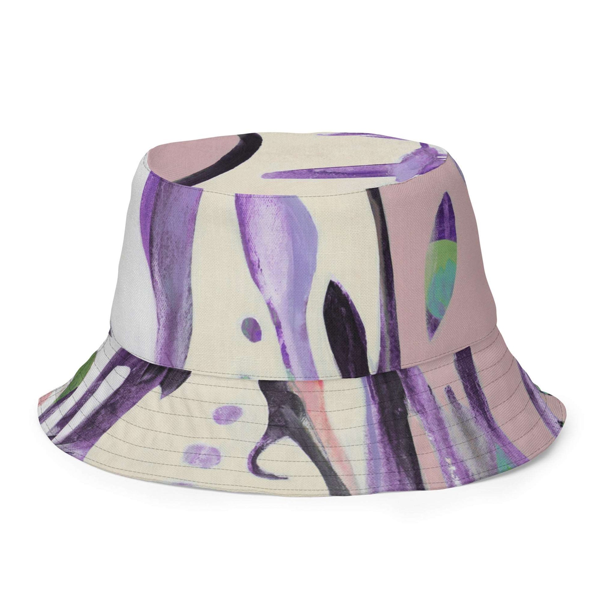 Dove Purple/Blue Reversible bucket hat