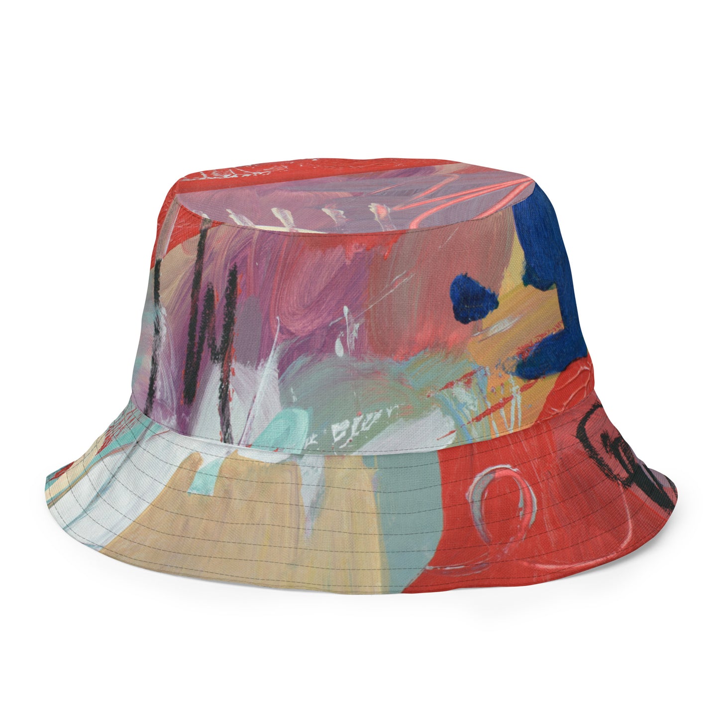 Red Dog/Late July Reversible bucket hat