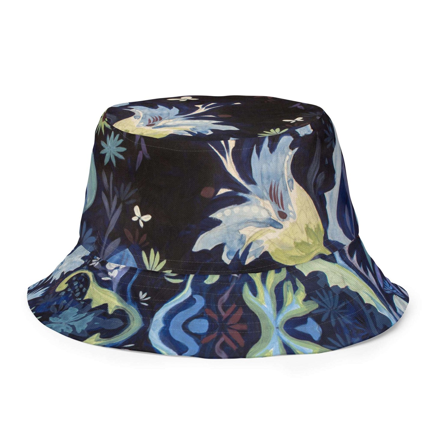 Blue Nightfall / Night Breed Reversible bucket hat