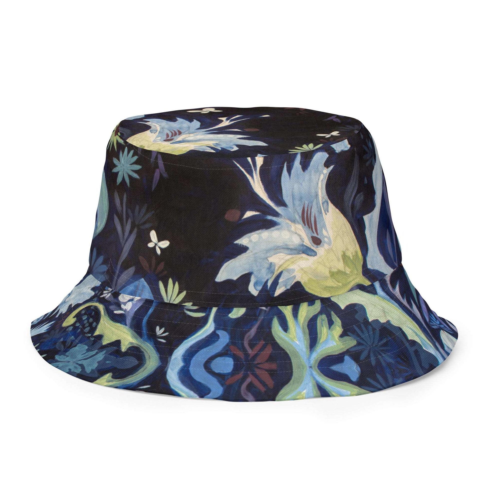 Blue Nightfall / Night Breed Reversible bucket hat
