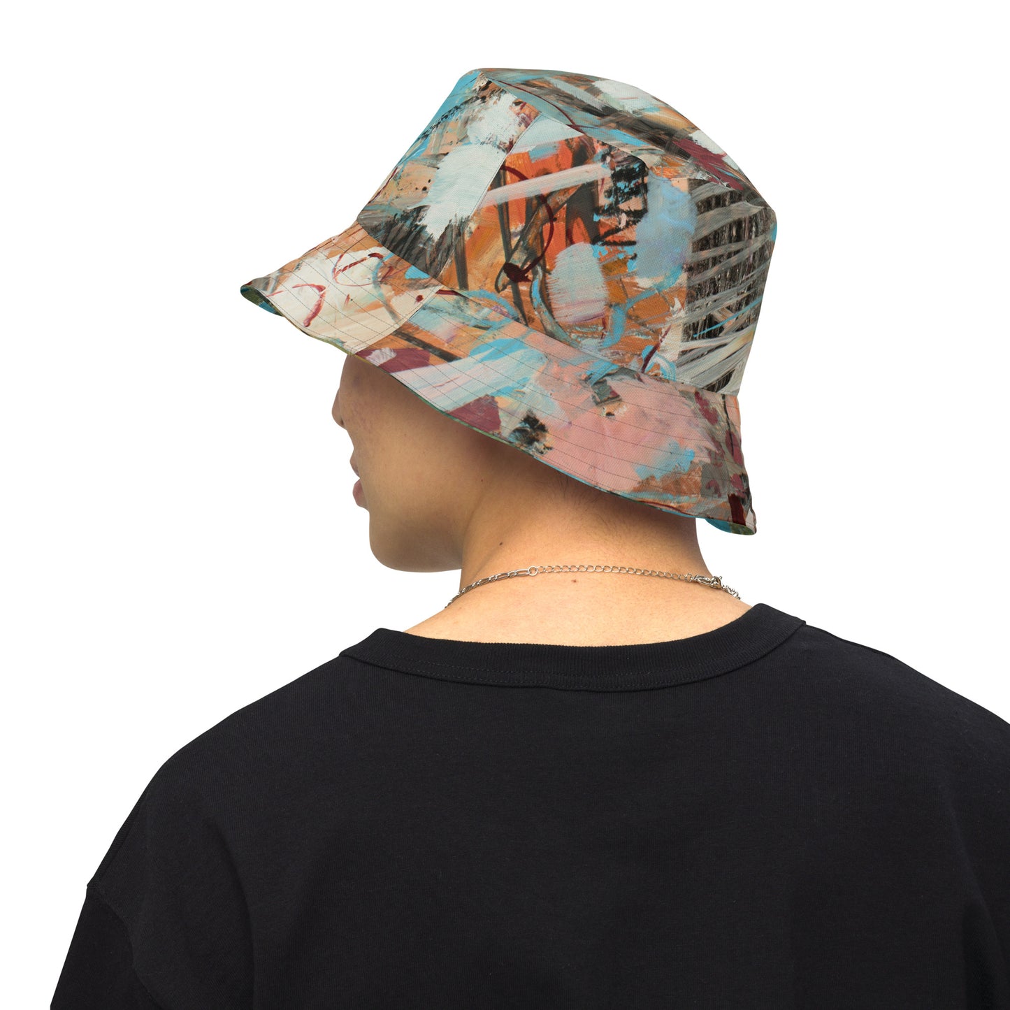 Twisted / Stop the Battle Reversible bucket hat