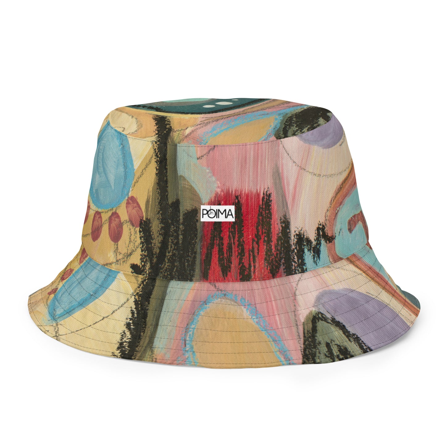 Red Dog/Late July Reversible bucket hat