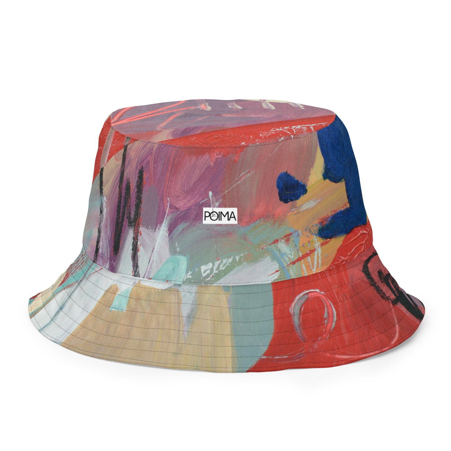 Red Dog/Late July Reversible bucket hat