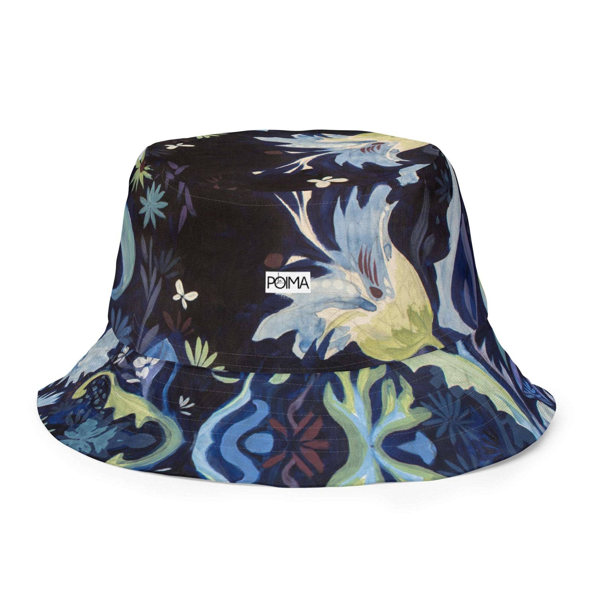 Blue Nightfall / Night Breed Reversible bucket hat