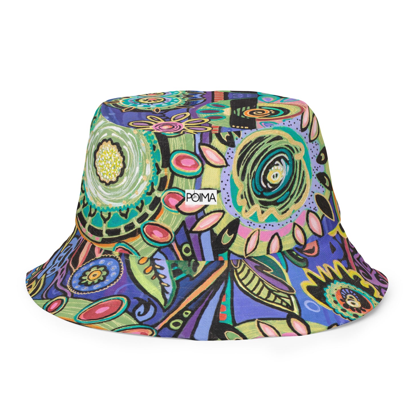Soul Journey / Efflorescence Reversible bucket hat