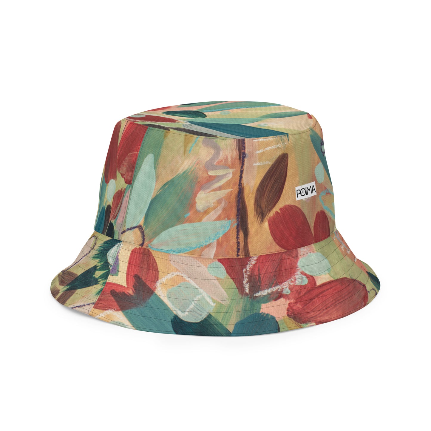 Reckless Succulent / Asking for Flowers  Reversible bucket hat