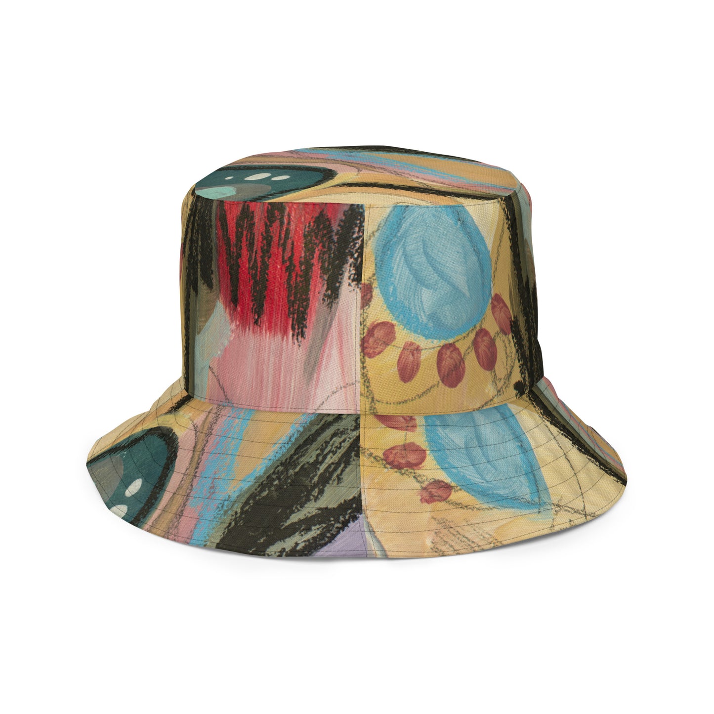 Red Dog/Late July Reversible bucket hat
