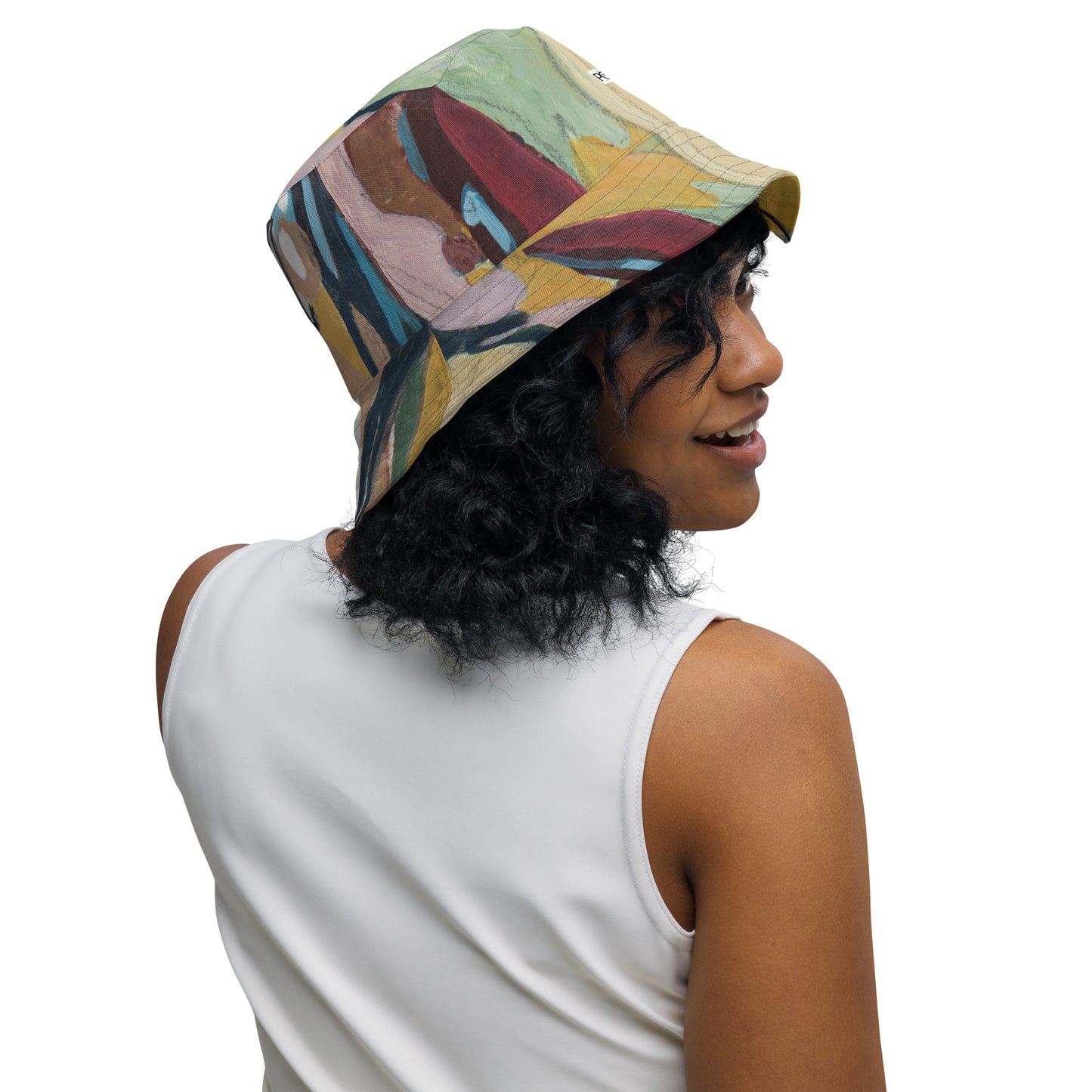 Save MoJo / Don't pull me over Reversible bucket hat