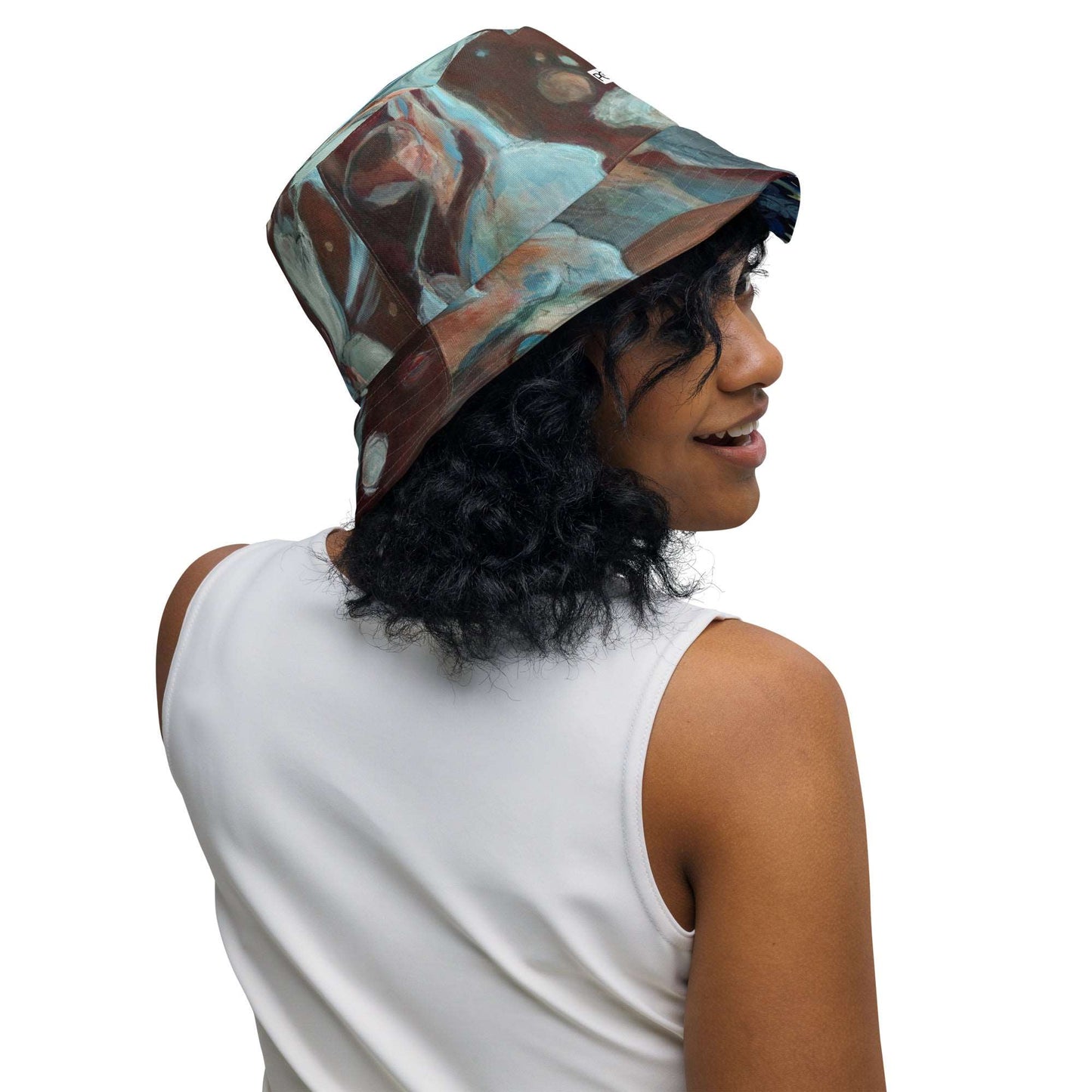 Blue Nightfall / Night Breed Reversible bucket hat