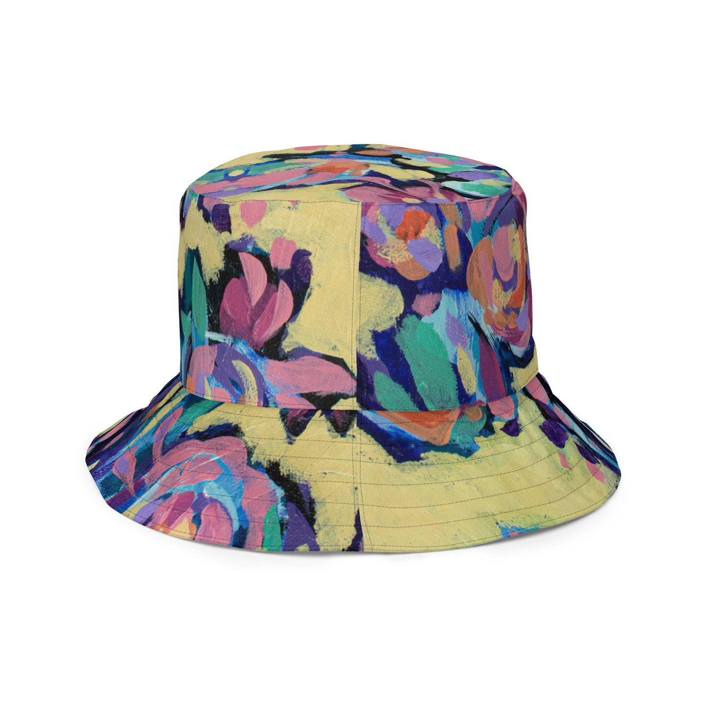Sun Garden / Cluster of Spring Reversible bucket hat
