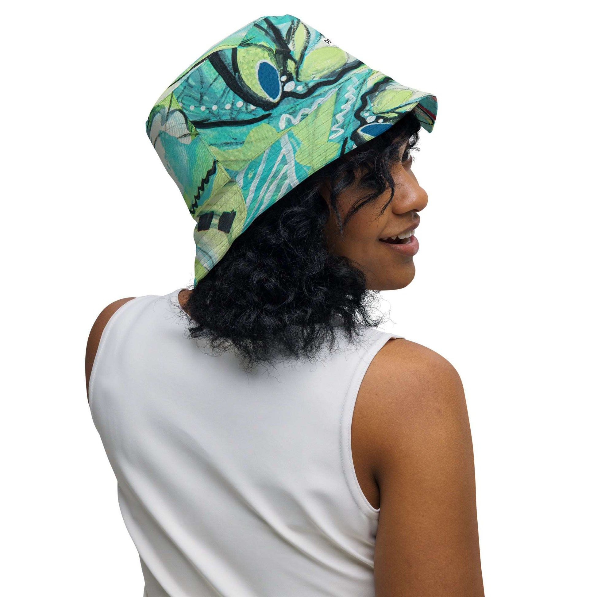 Female of the Species 3 & 5 Reversible bucket hat